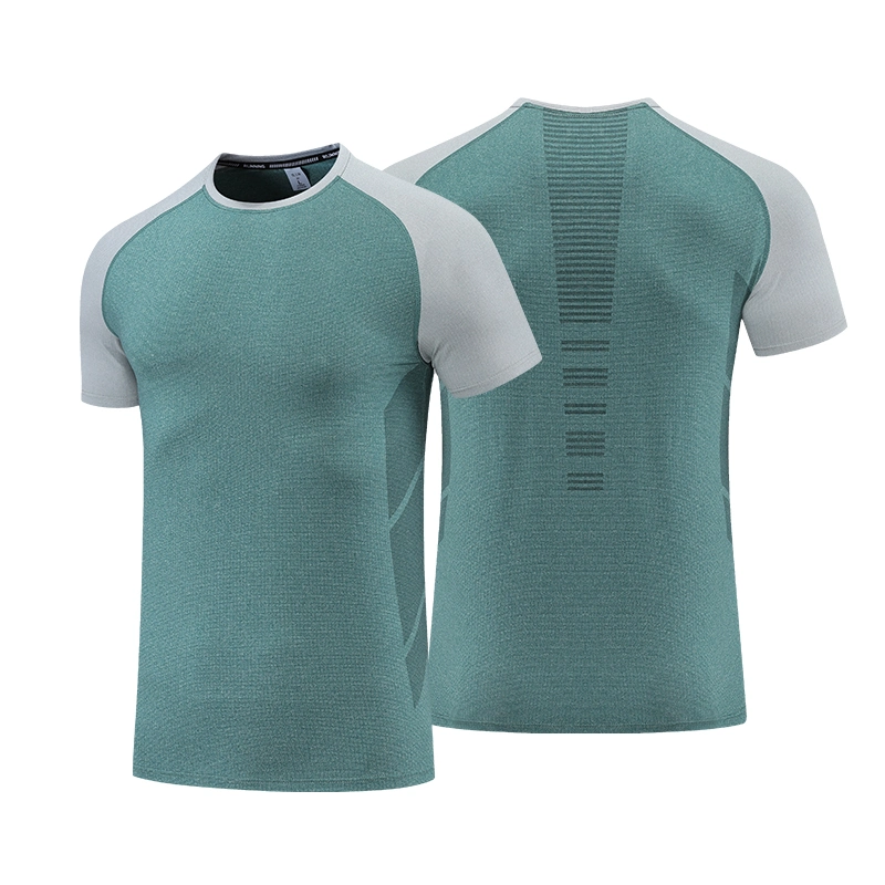 Custom Clothing Compression Shirt Men 88% Polyester 12% Spandex Sport Short Sleeve Shirts