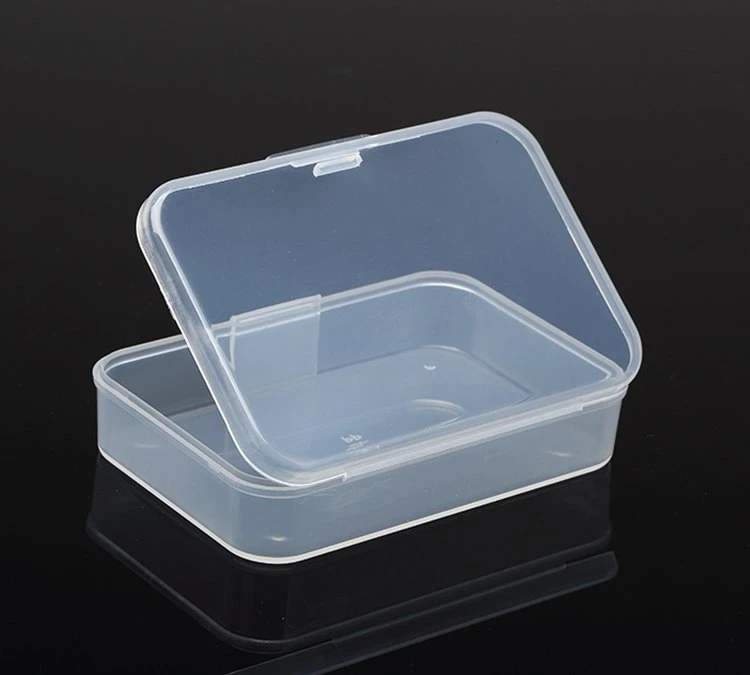 Plastic Hardware Attached Lid Container Packaging Custom Product Box Design Printing