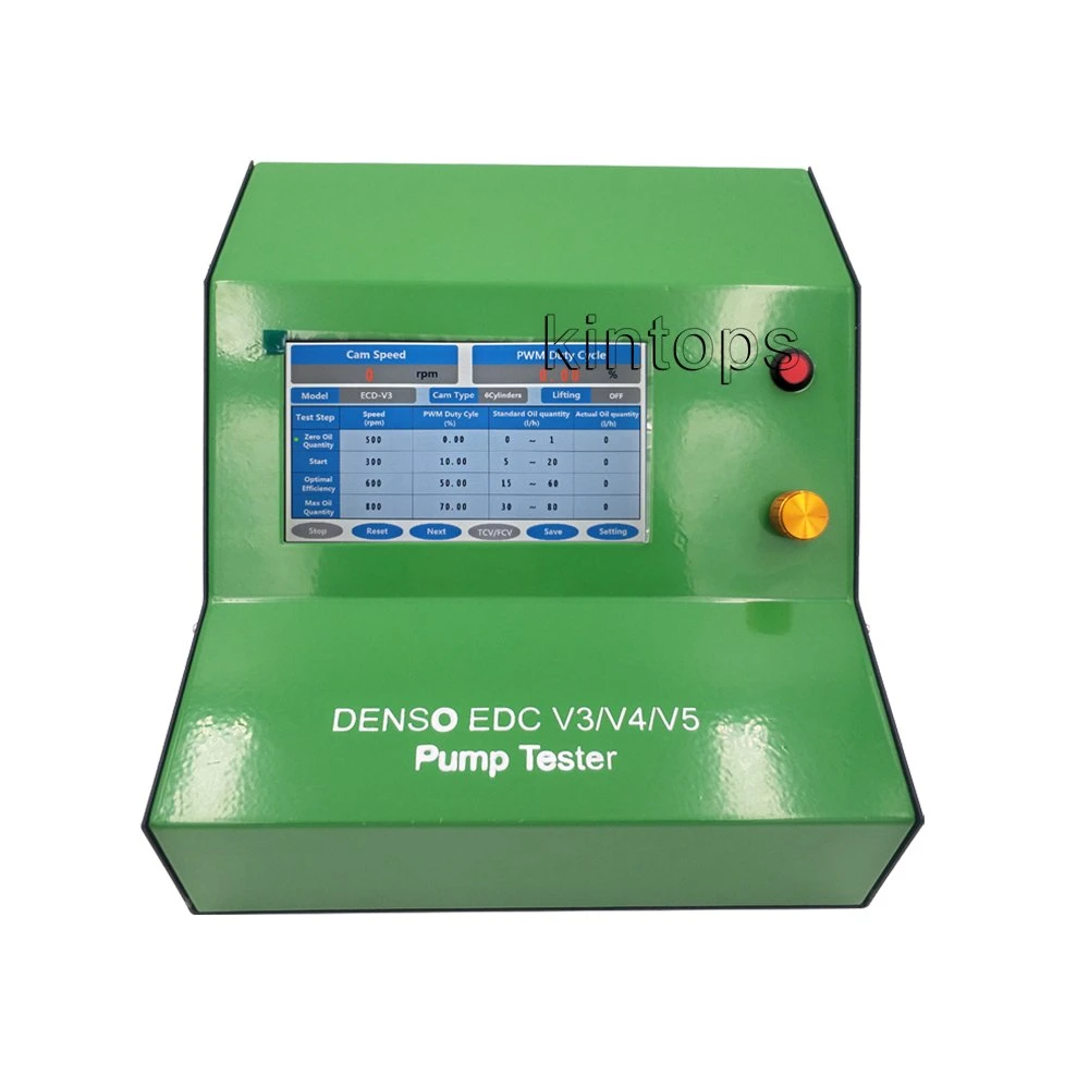 Simulateur de testeur de pompe d'injection de carburant diesel pompe à rampe commune électronique Testeur de pompes V3 V4 V5 EDC VE testeur de pompe commun Testeur de pompe de rampe