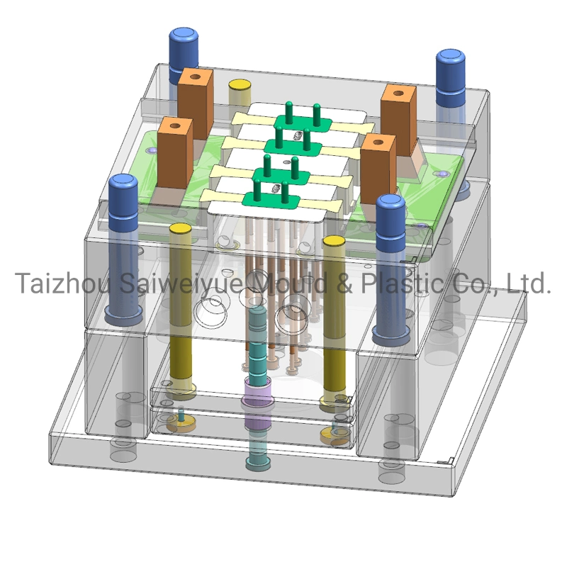 Plastic Quick Coupling Mold Key Industrial Irrigation Pressure Gauge Valve Injection Mould