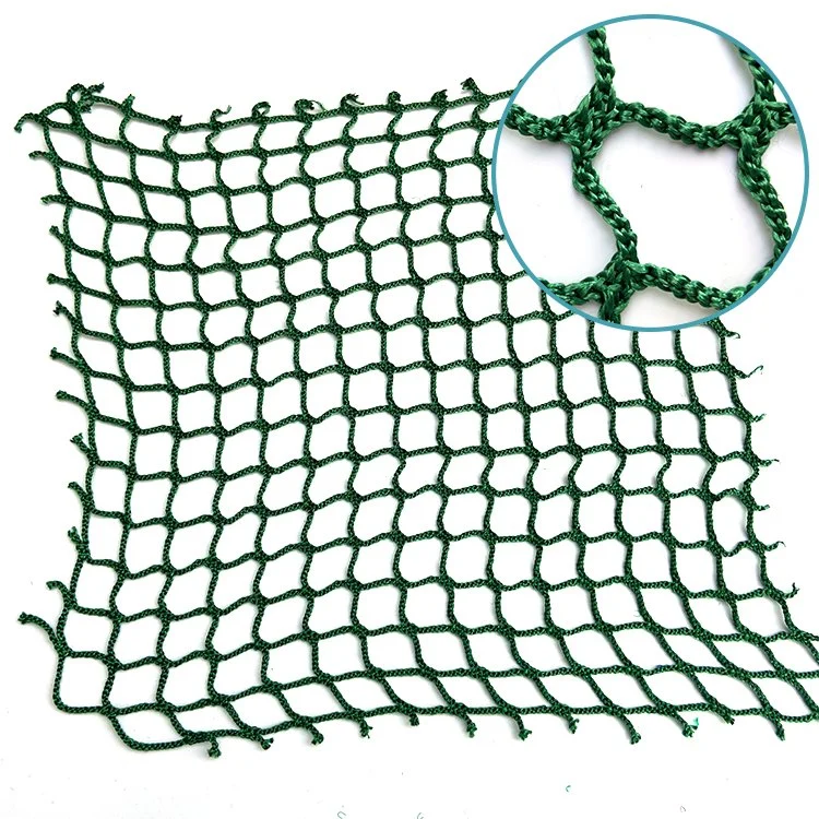 Poliéster/PE/nylon Sport Netting, Golf Practice Net, Knotless Net