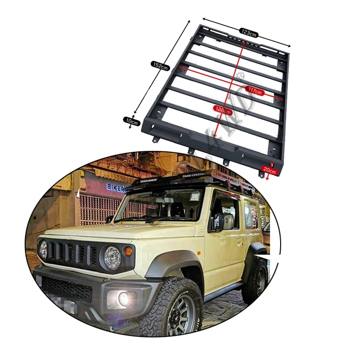 4X4 Auto Accesorios equipaje Rack techo Rack para Suzuki Jimny 2020