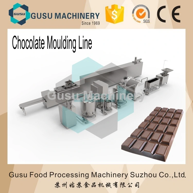 China Gusu Brand Two Color Filling Chocolate Molding Machine