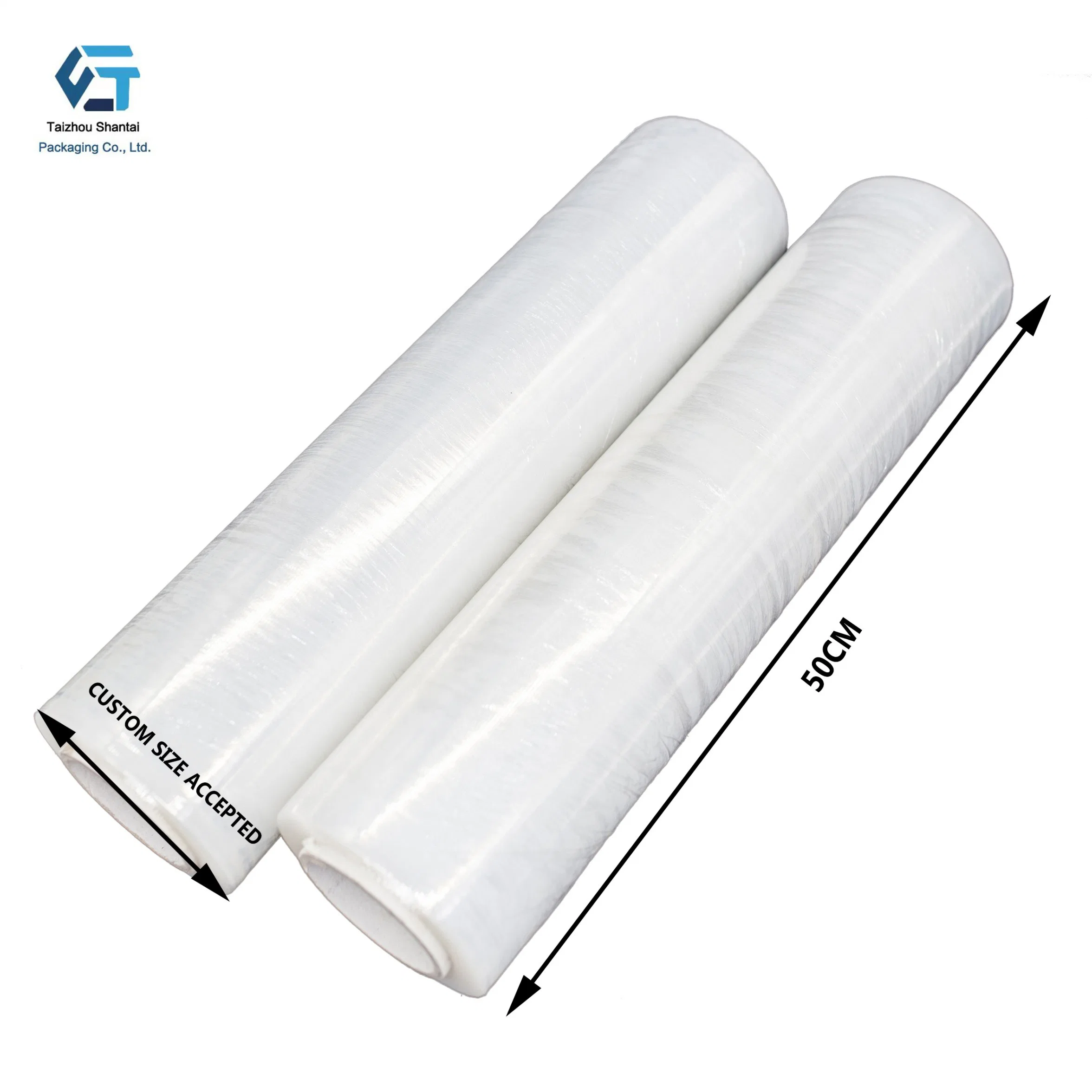 2023 Neues Design Zähigkeit Transparente Stretch-Film Jumbo Roll Verpackung Materials12