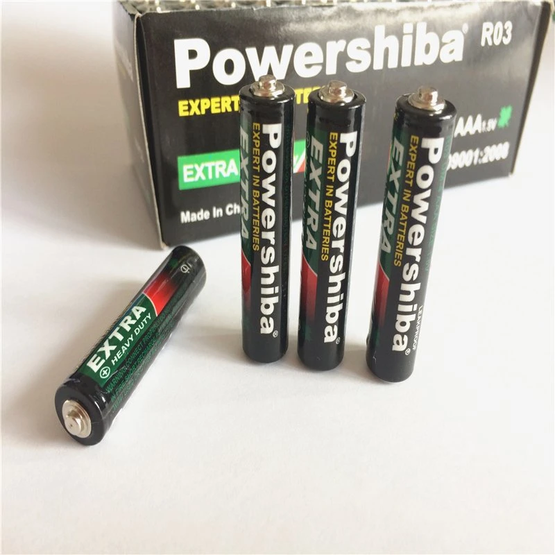 R03 UM4 AAA 1,5V Super Heavy Duty Batterie für Kamera