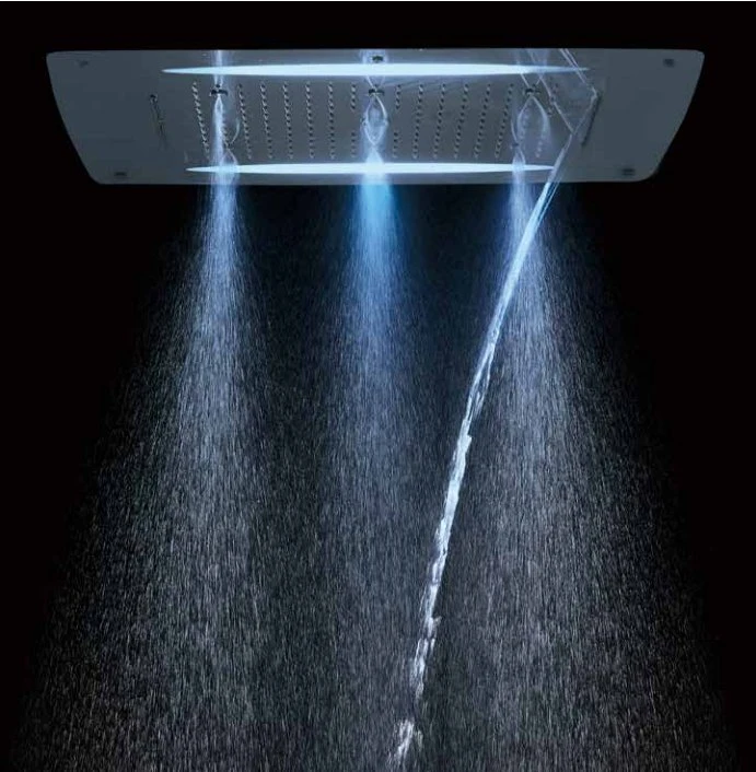 Große Über-Kopf-Dusche Wand Montiert Regen Verdeckte Decke Kopf Dusche
