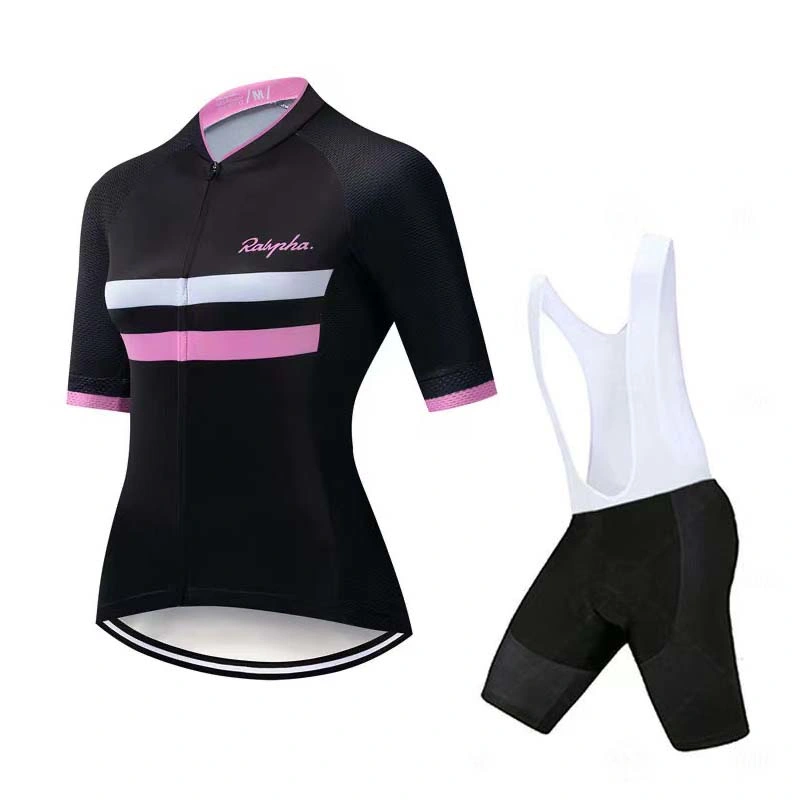 Nylon Lycra de malla de poliéster de venta al por mayor de la mujer Jersey de Ciclismo Ciclismo el desgaste