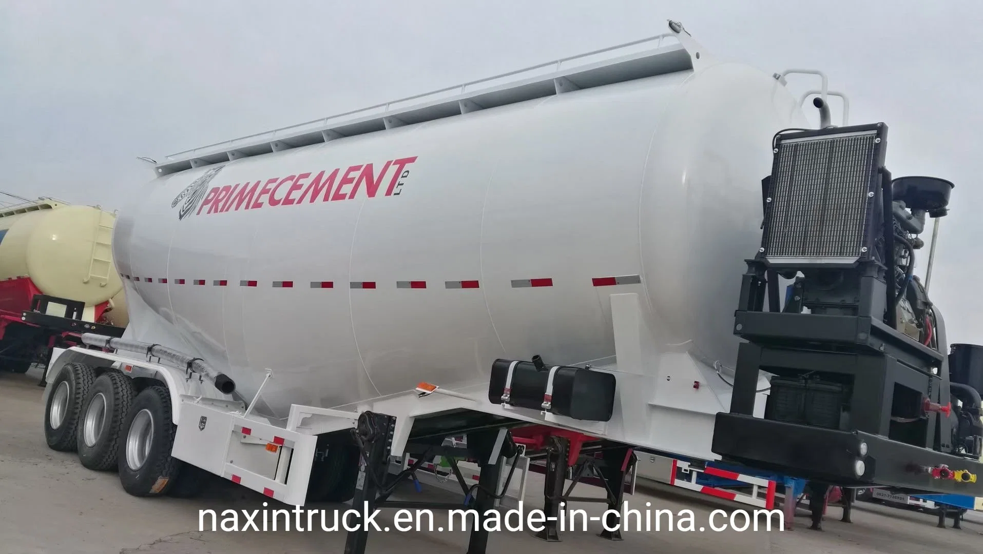 50m3-60m3 Zement Bulk Tank ohne LKW Semi Trailer