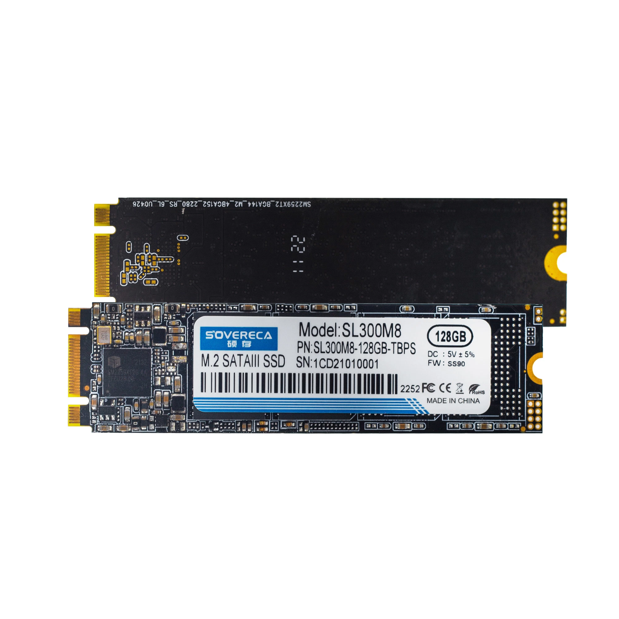 Disco duro de alta calidad M. 2 Ngff 256GB 1TB M. 2 PCIe Gen3 *4 Nvme SSD con 3D NAND Flash