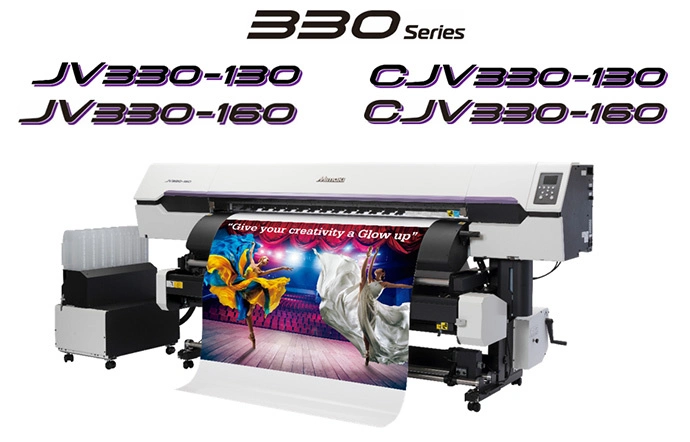 New Arrival Mimaki Jv330 Cjv330 Roll to Roll Inkjet Printer Vinyl Sticker Label Printer