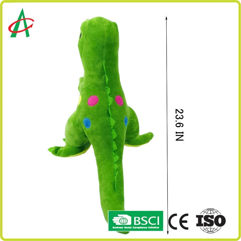 Children Soft Plush Dragon Toys Green Dinosaur Stuffed Animal
