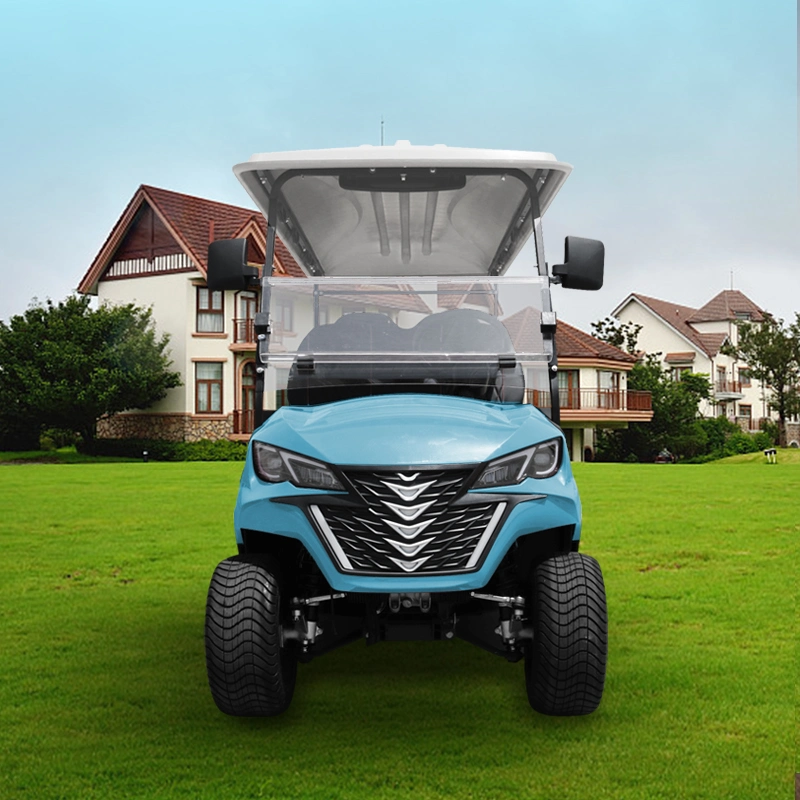 China Manufacture Golf Carts 6+2 Seater Customized Forge G6+2 Electric Golf Cart