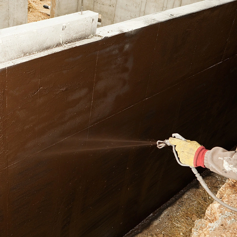 Altamente Elásticos revestimiento impermeable de obras de protección impermeable