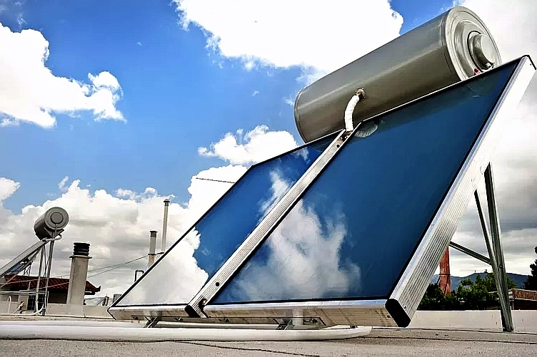 150-300L Integrated Solar Water Heater with Flat Plate Solar Collector and Pressurized Tank