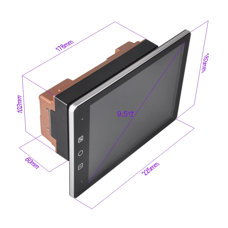 Silverstrong Android 9.1 2 DIN 9.5&prime; &prime; Car Radio Multimedia Video Player Auto Stere GPS for Volkswagen Nissan Hyundai KIA Toyota Honda Chrysler