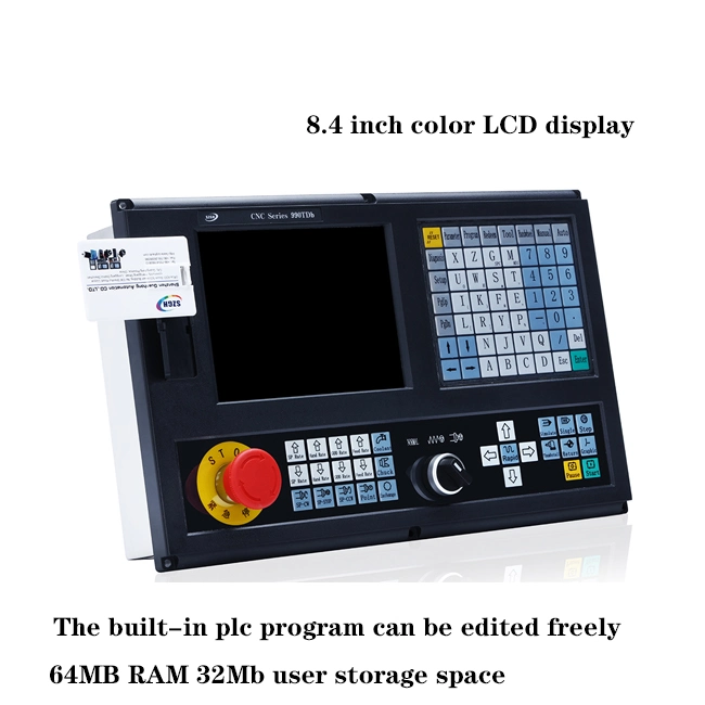 Model 990tdc 4axis CNC Controller Similar Fanuc Controller CNC Hight Control for Servos Collocate