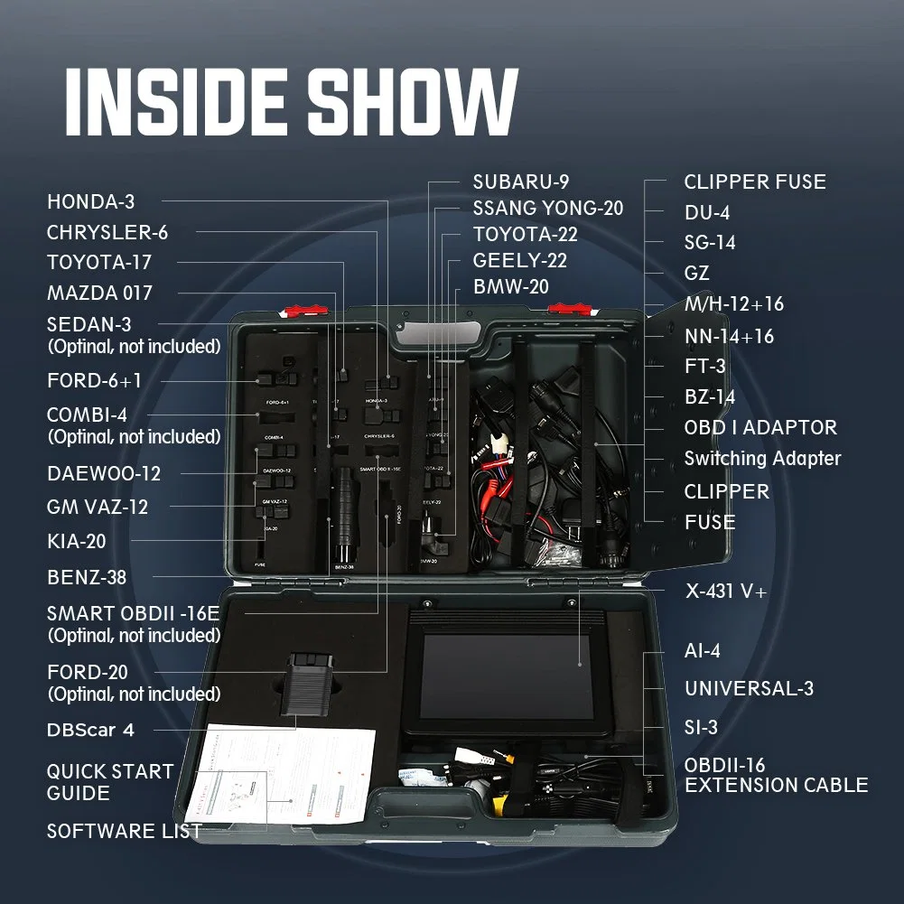 Car Diagnostic Tool Launch X431 V+ Engine a/T ABS SRS System