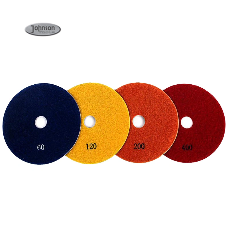 6inch Electroplated Metal Polishing Pads for Porcelain Tile