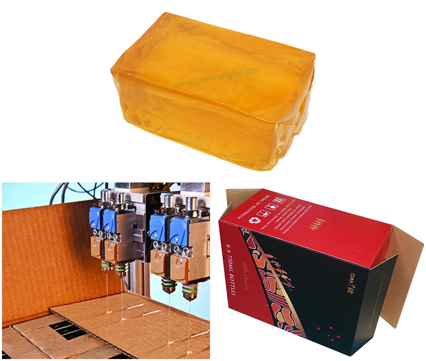 Boxes Packaging Hot Melt Adhesive Glue Psa Coated Carton Adhesive Glue