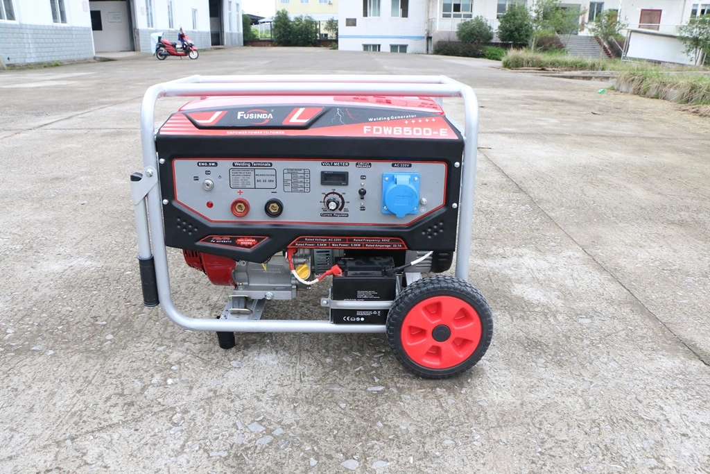 5kw-200A Portable Gasoline The Welding Generator Machine with Price for Sale