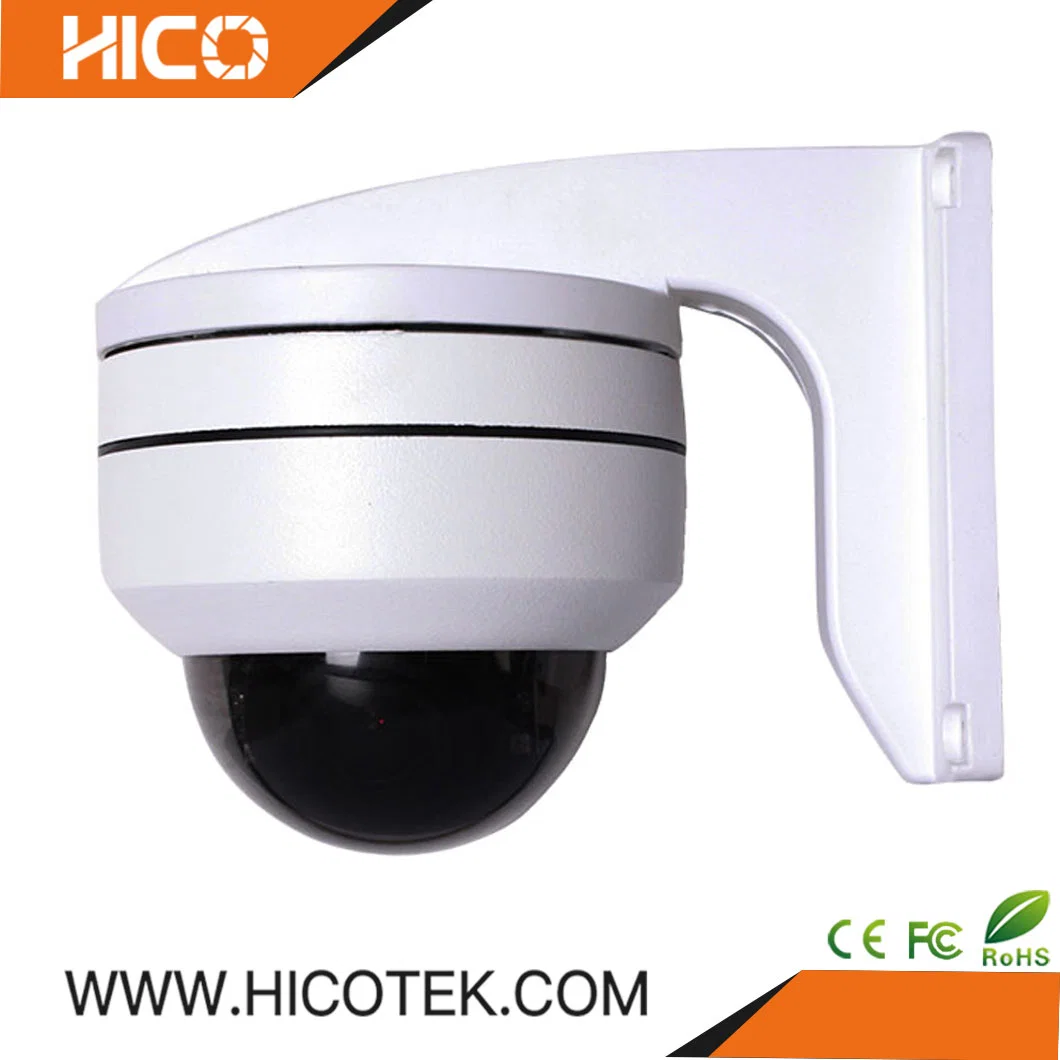 Poe 2.0MP WiFi PTZ 4xzoom IP Medium Speed Dome CCTV Camera