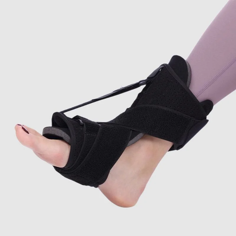 Elastic Adjustable Dorsal Splint for Pain Relief Night Splint Foot Drop Orthotic Plantar Fasciitis Foot Brace Ankle Support