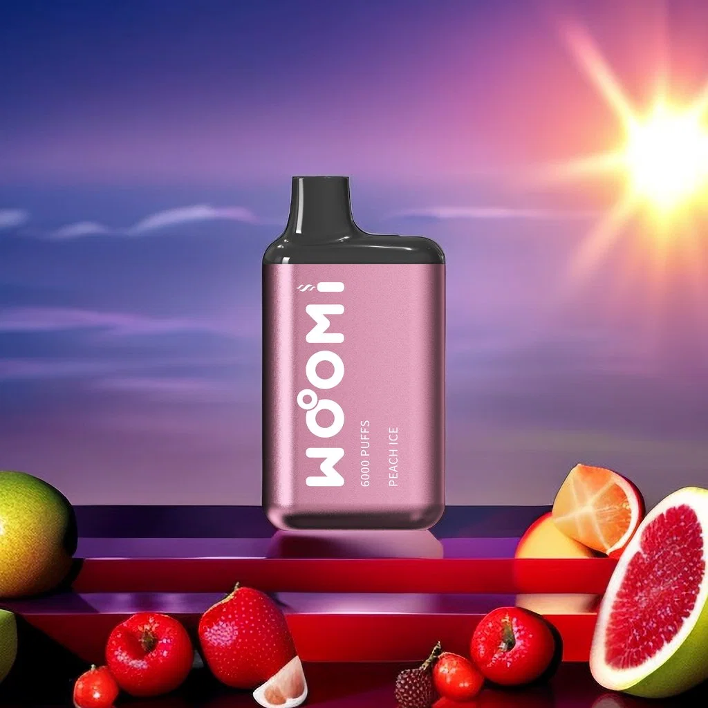 Одноразовые перьевые ODM 6000-перки Woomi Vape Pen 5% Никотин Multi Fruit Flavour перезаряжаемый оптовой карандаш