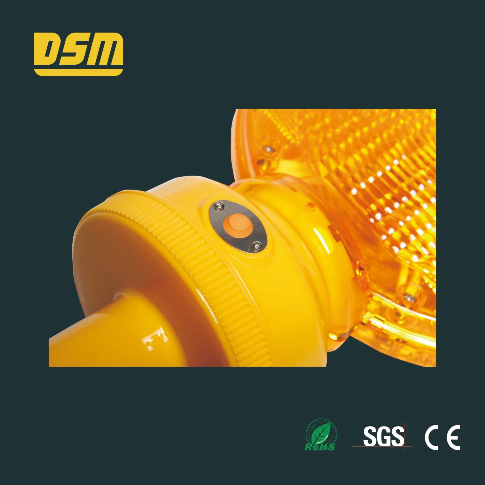 Hongkong Area Dsm Long Service Life Road Block Lamp with CE