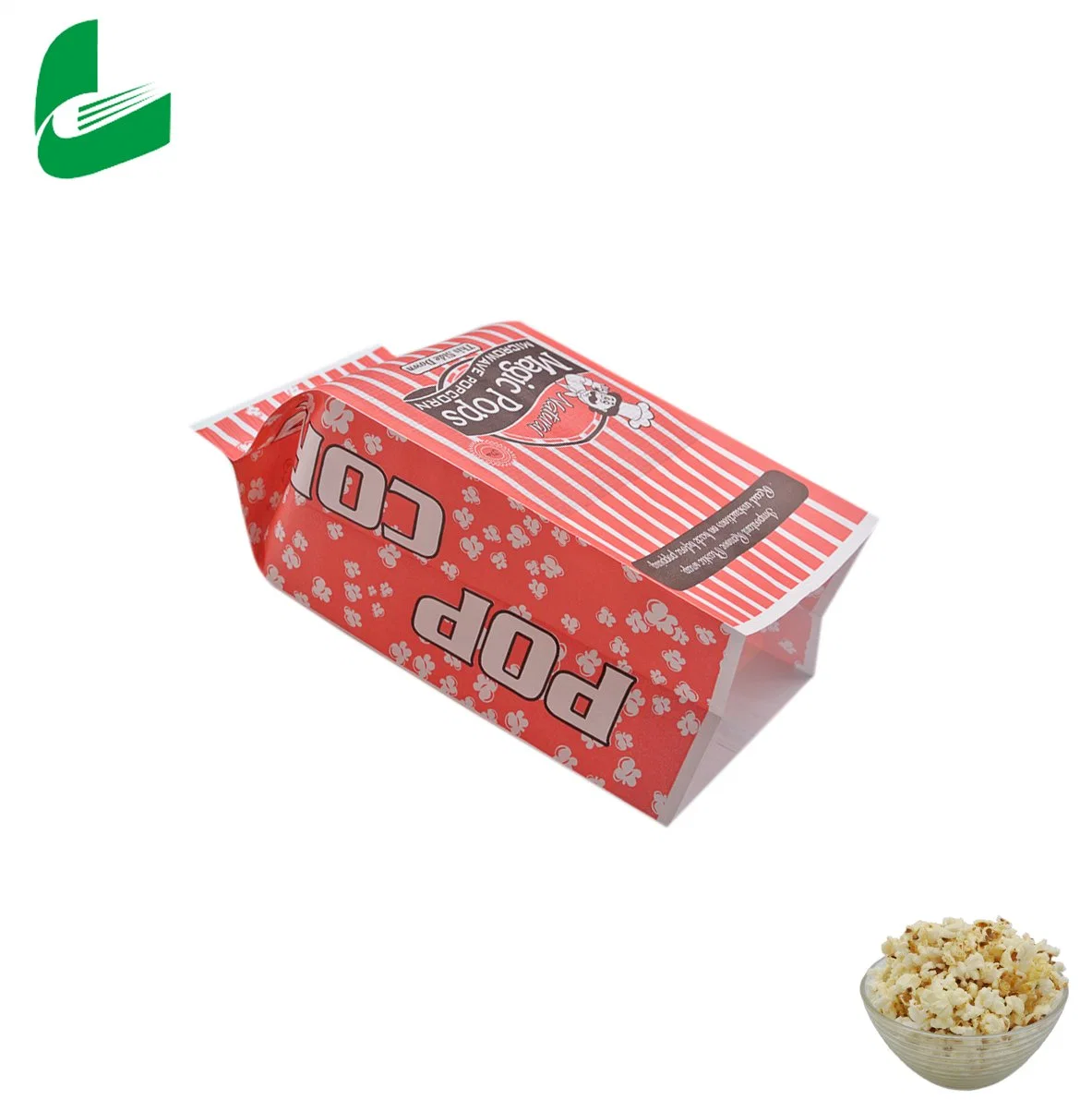 Folding Security Heat Seal Wholesale/Supplier Custom Logo Popcorn Bags