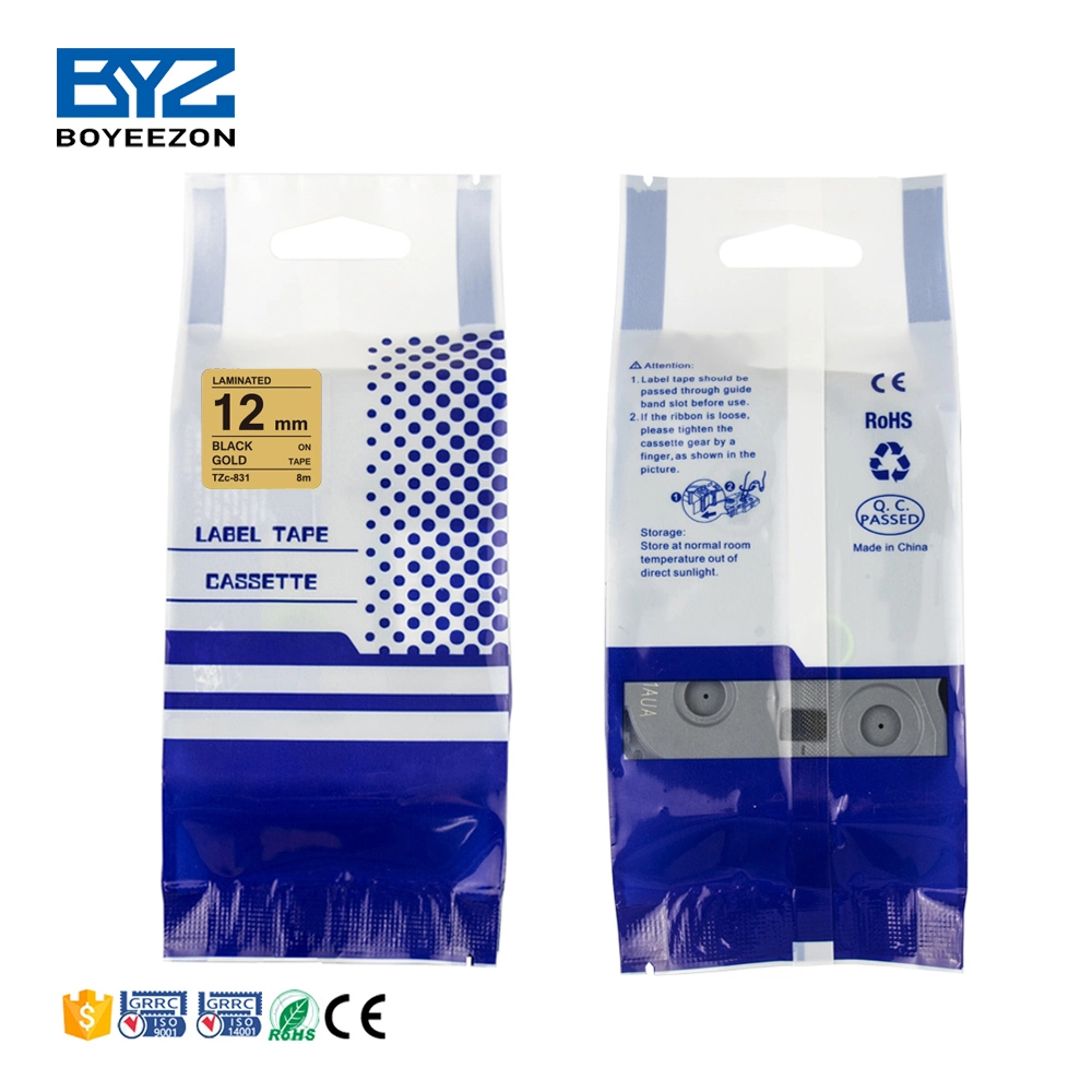 Tze831 12mm Laminated Tz Tape