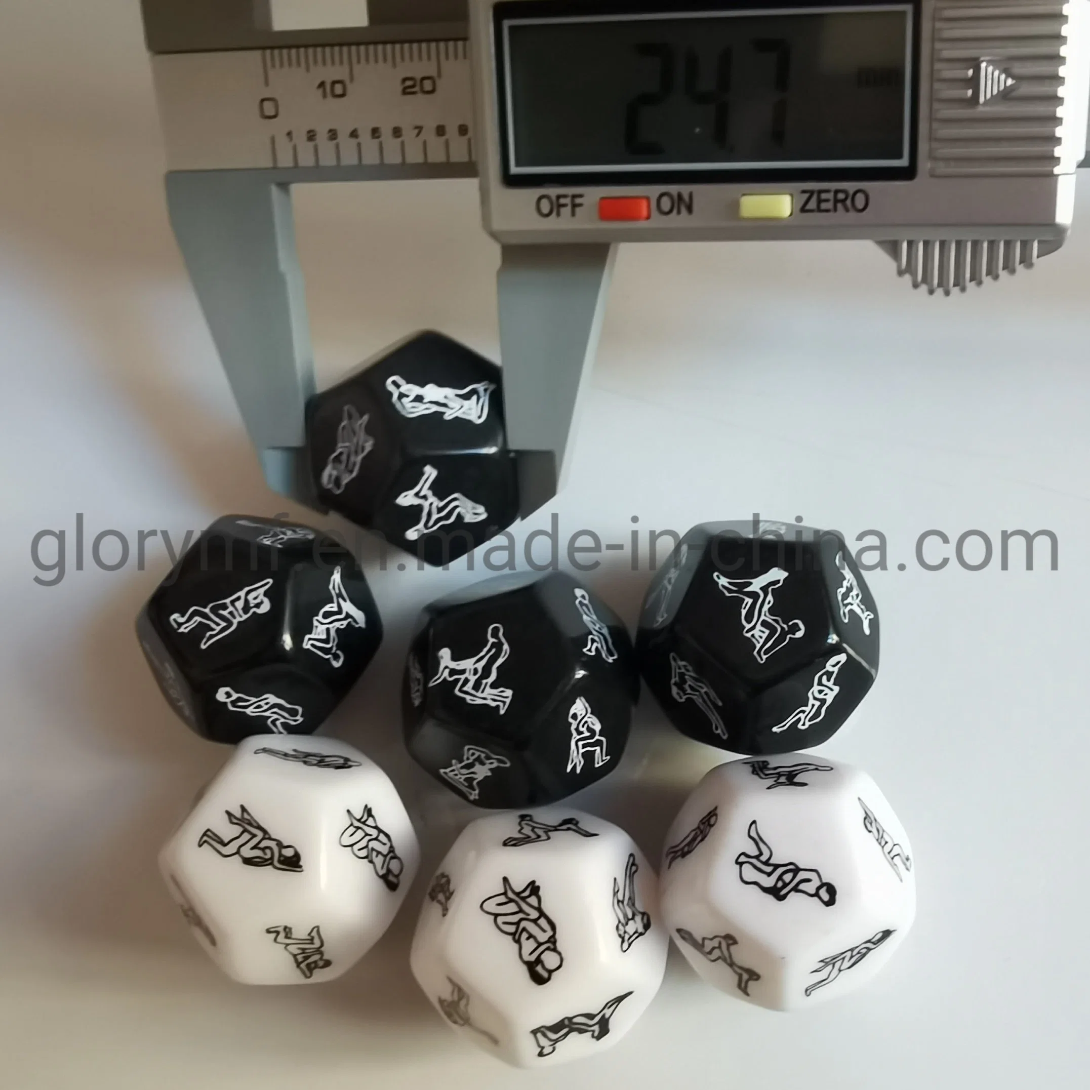 D12 Multi-Face Custom Mini Dice Sets Blank D12 Dice Dnd Dice Set