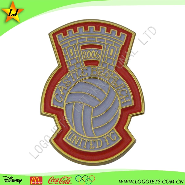 Promotional Custom Football Club Soccer Sports Lapel Pins Badges