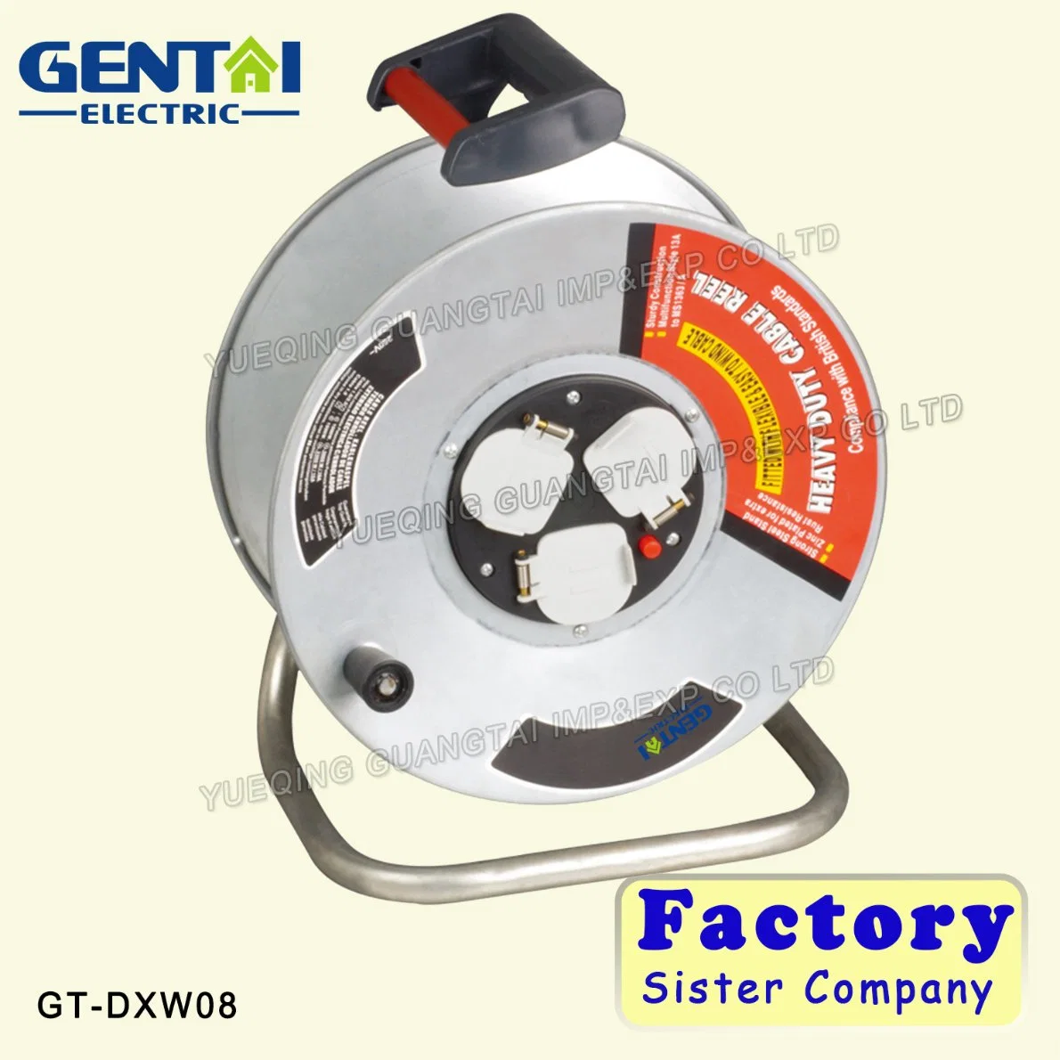 Portable Cable Reel Industrial Socket Removable Cable Reel