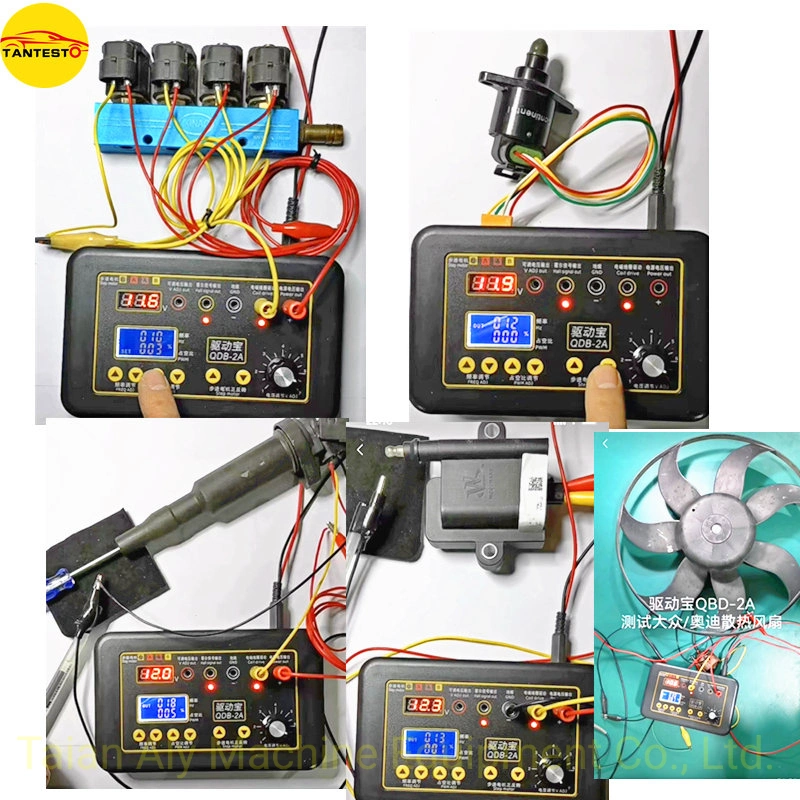 Inyector de la bobina de encendido del automóvil de la válvula de solenoide de motor paso a paso el detector de probador