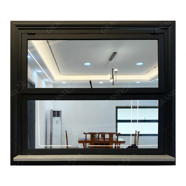 Wholesale/Supplier New Grill Design House Custom Double Glazed Metal Glass Folding Windows Aluminum Window