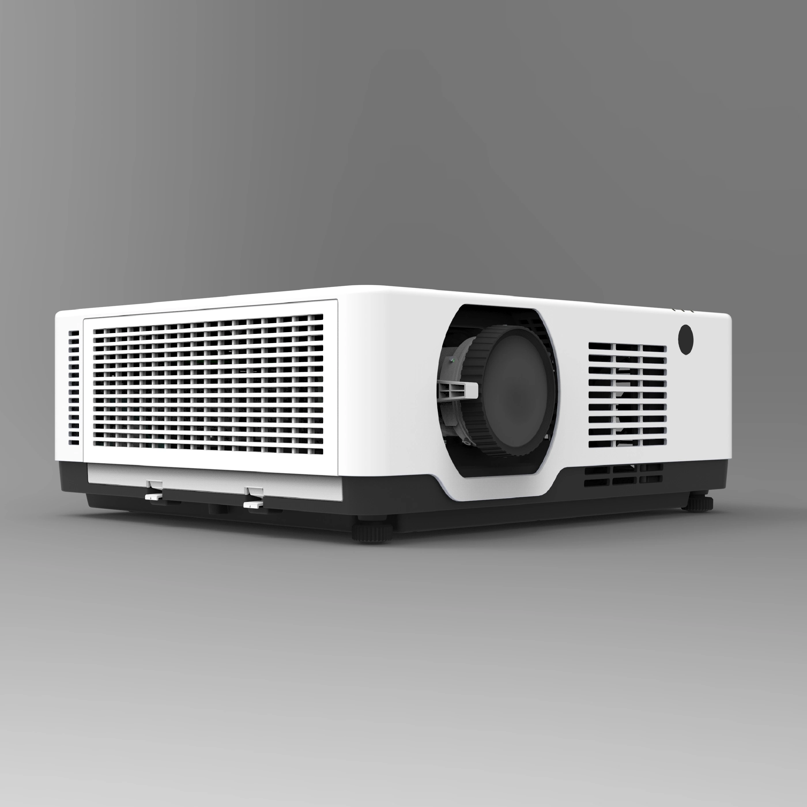 Educational Laser Long Throw 1080P 4K 3LCD Video Projector 6500 Lumen Used for Outdoor Classroom