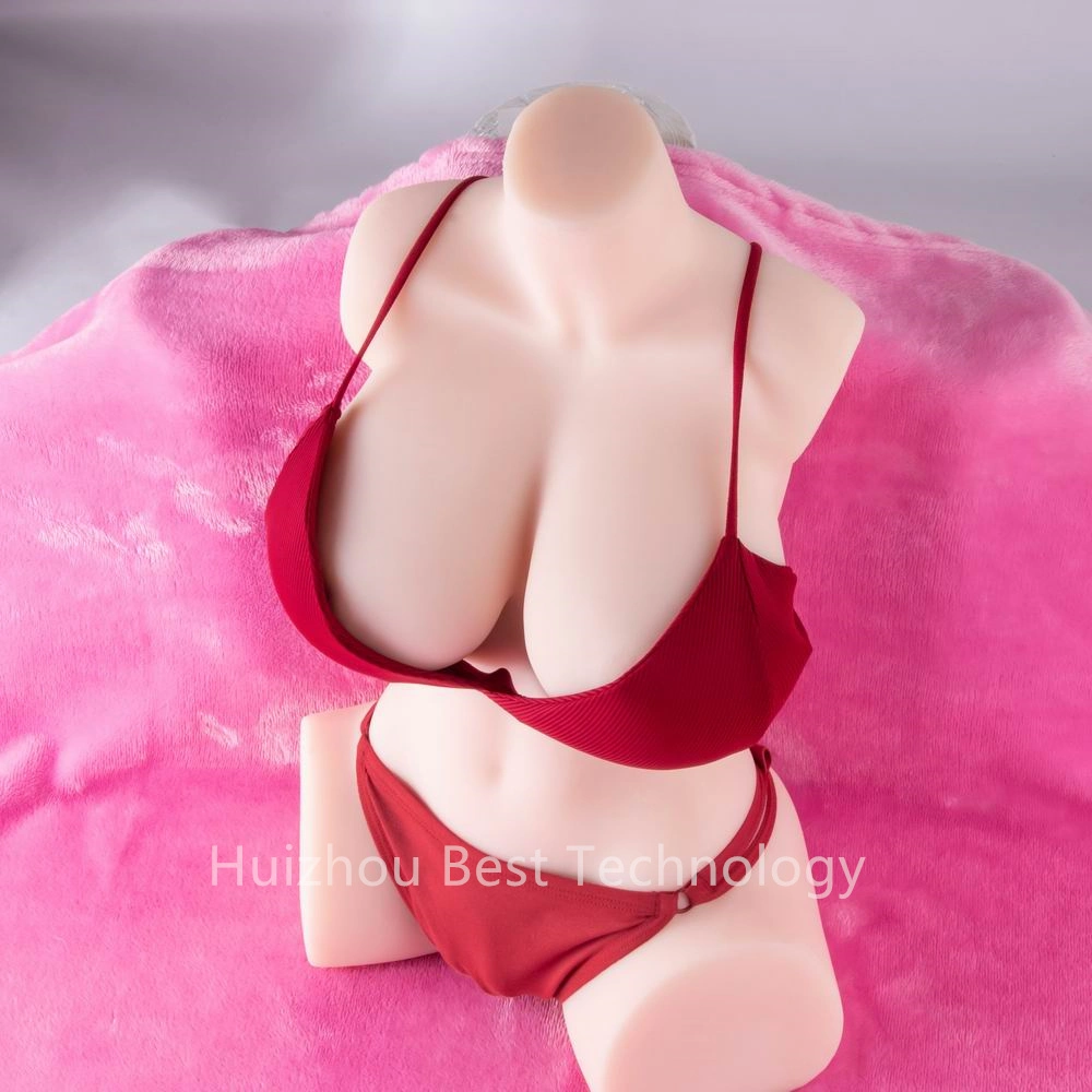 Wholesale/Supplier Silicone Male Sex Doll Half Body Real Touch Artificial Vagina Anal Big Booty