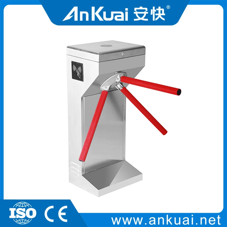 Tripod Turnstile Security Access Control Communication Interface Stainless Steel Barrier Gate Automatic