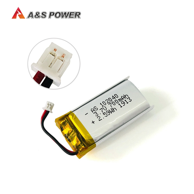 CE, Un38.3 Certificated 3.7V Polymer 102040 Lipo Battery 700mAh Lithium Battery for Portable PC