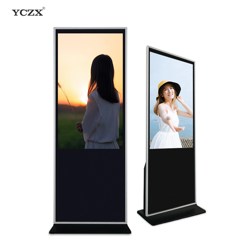 Cheap Floor Standing Digital Displays Android WiFi Large Advertising LCD Screens Display Screen Indoor Advertising LCD Display