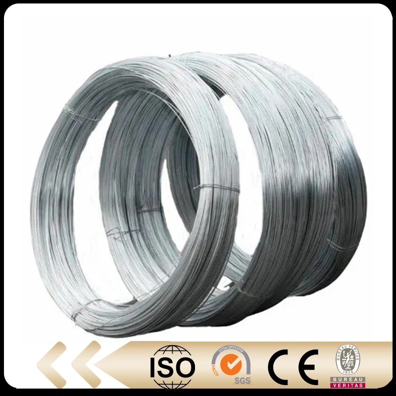 Factory Cheap Price 0.9mm 1.0mm 1.6mm 2.4mm 2.8mm 4mm Hot Dipped Galvanized Steel Wire for Chain Link Fence