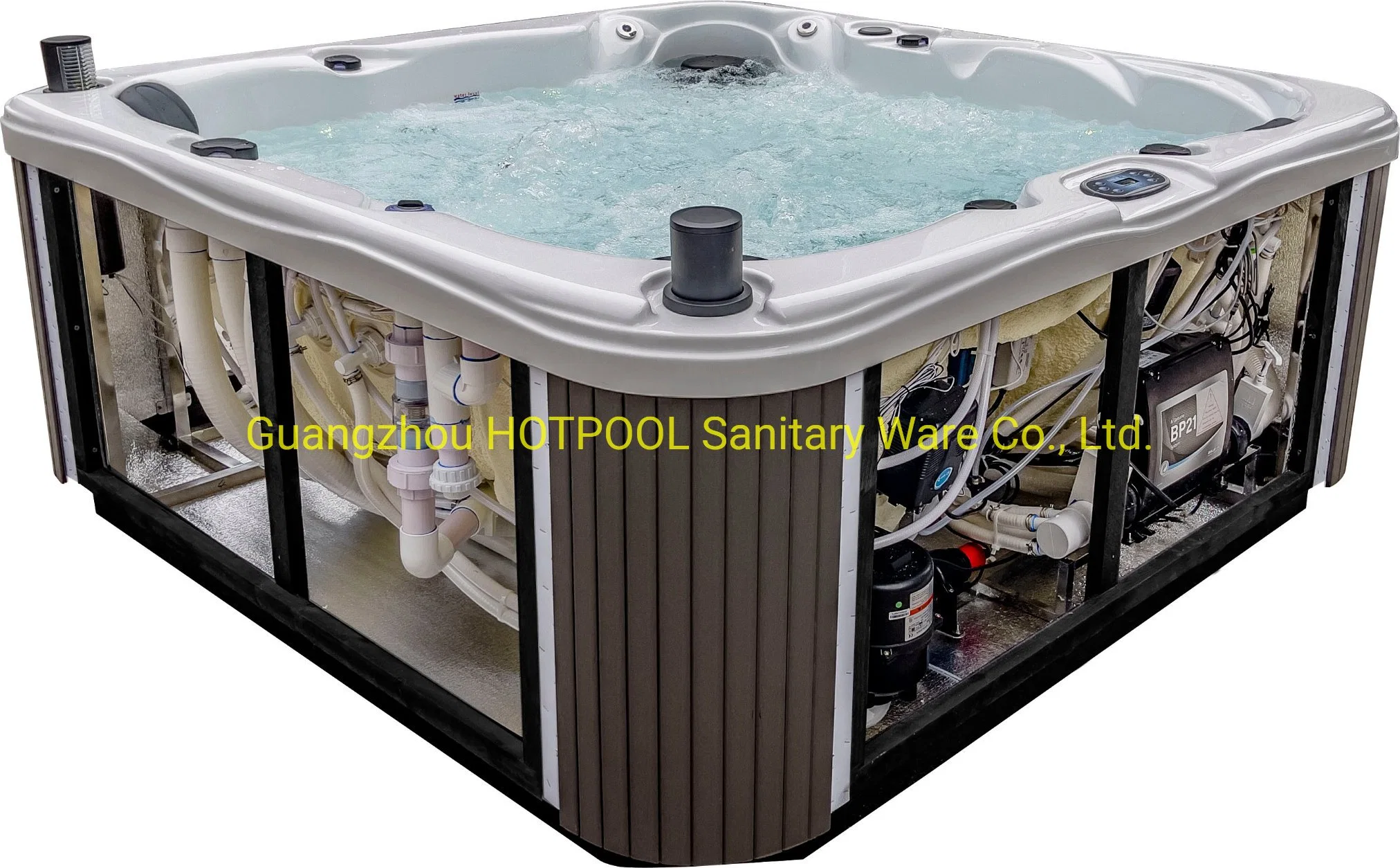 Factory Massage Hottubs Square Family Sunrans SPA Ad310-1p