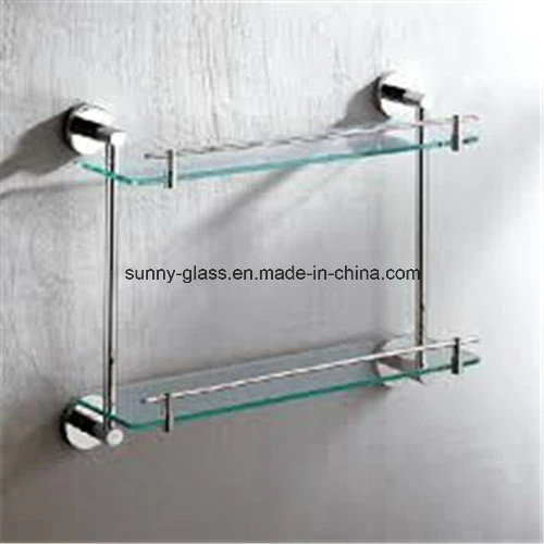 6/8mm Shelf Glass for Shower Room / Counter for Load-Bearing