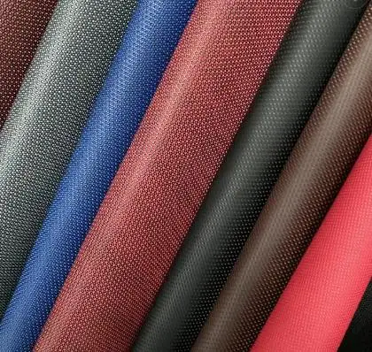 Hot Sales Customized PVC Semi PU Leather Vinyl Leatherette for Bags and Shoes Making