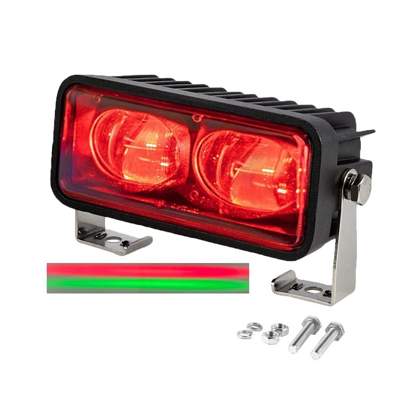 Gabelstapler Teile 12V 80V LED Rot Blau nähert sich lange Linie Warnleuchte für Strahlsicherheitszone für Bohrmaschine für Lader Dump Truck Rigs Undegound Mining Mobile Equipment