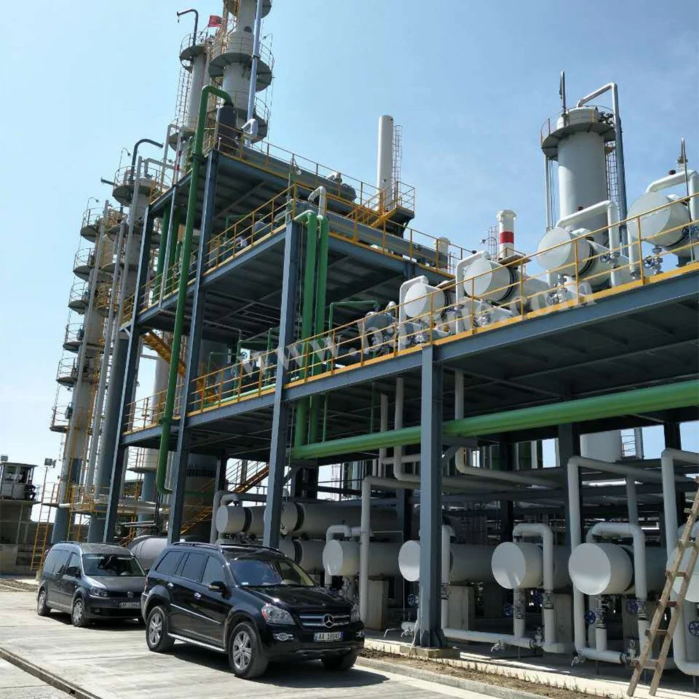 Small Oil Refinery Plant Refinery Distillation Column Purification Process