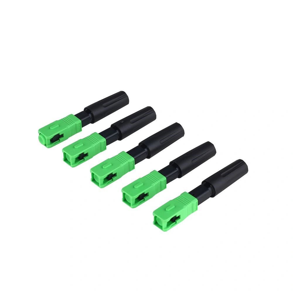 FTTH Waterproof Mini Sc Fiber Optic Fast Connector