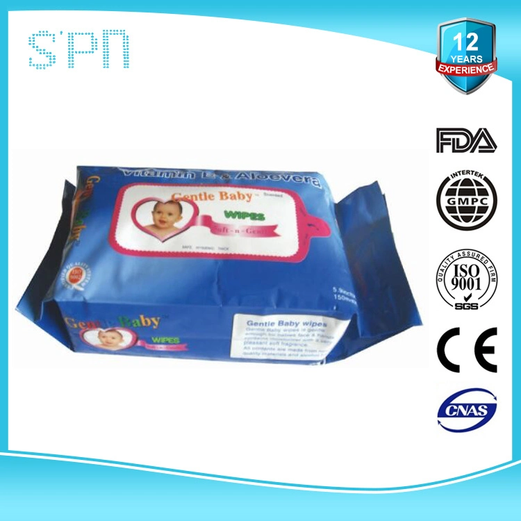 Special Nonwovens Bamboo Hypoallergenic Smart & Effective Cleaning Disinfectant Soft Single Hand Wipes for Baby