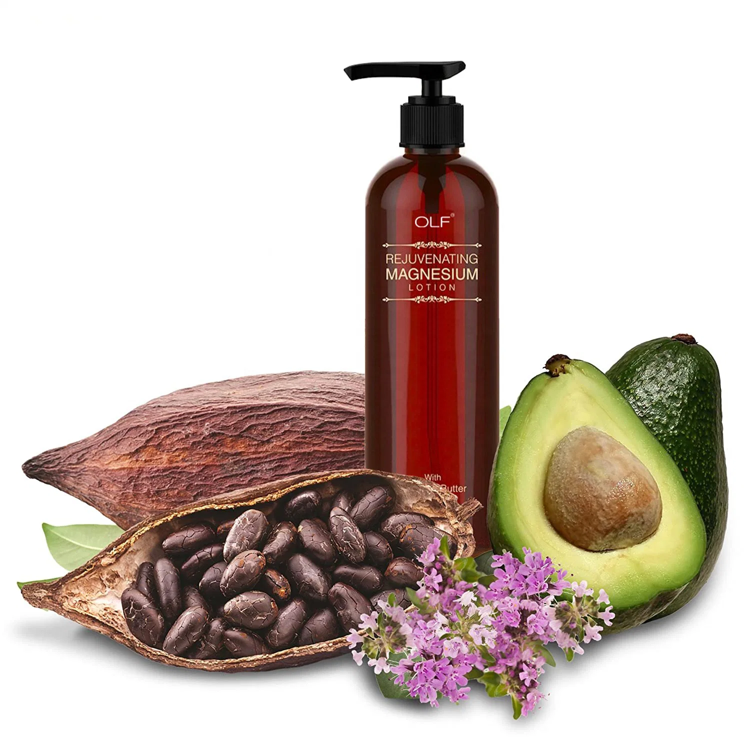 Customized Safe Avocado Butter Organic Moisturizing Body Lotion Cream