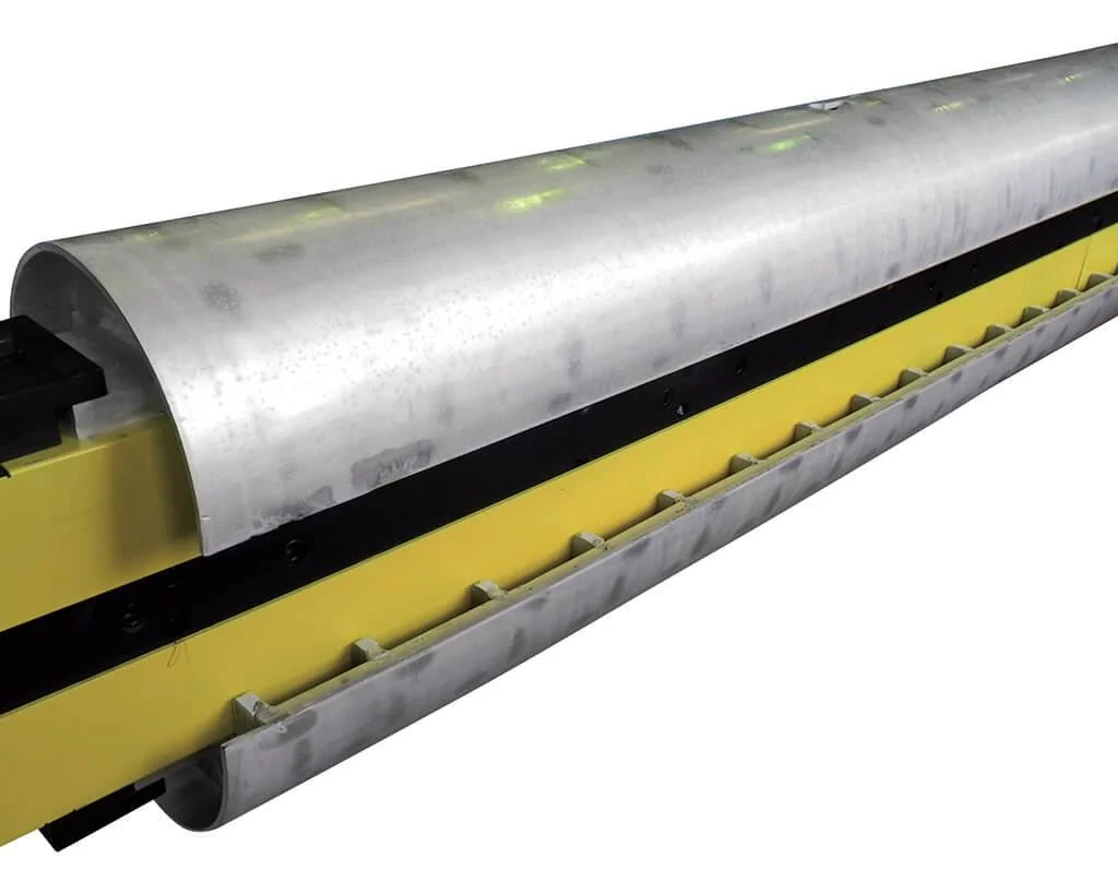 Tube HAVC CNC machine à profiler de conduit ovale automatique pour Fabrication de tuyaux d'air